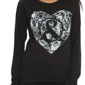 Of mice & men black long sleeve size small